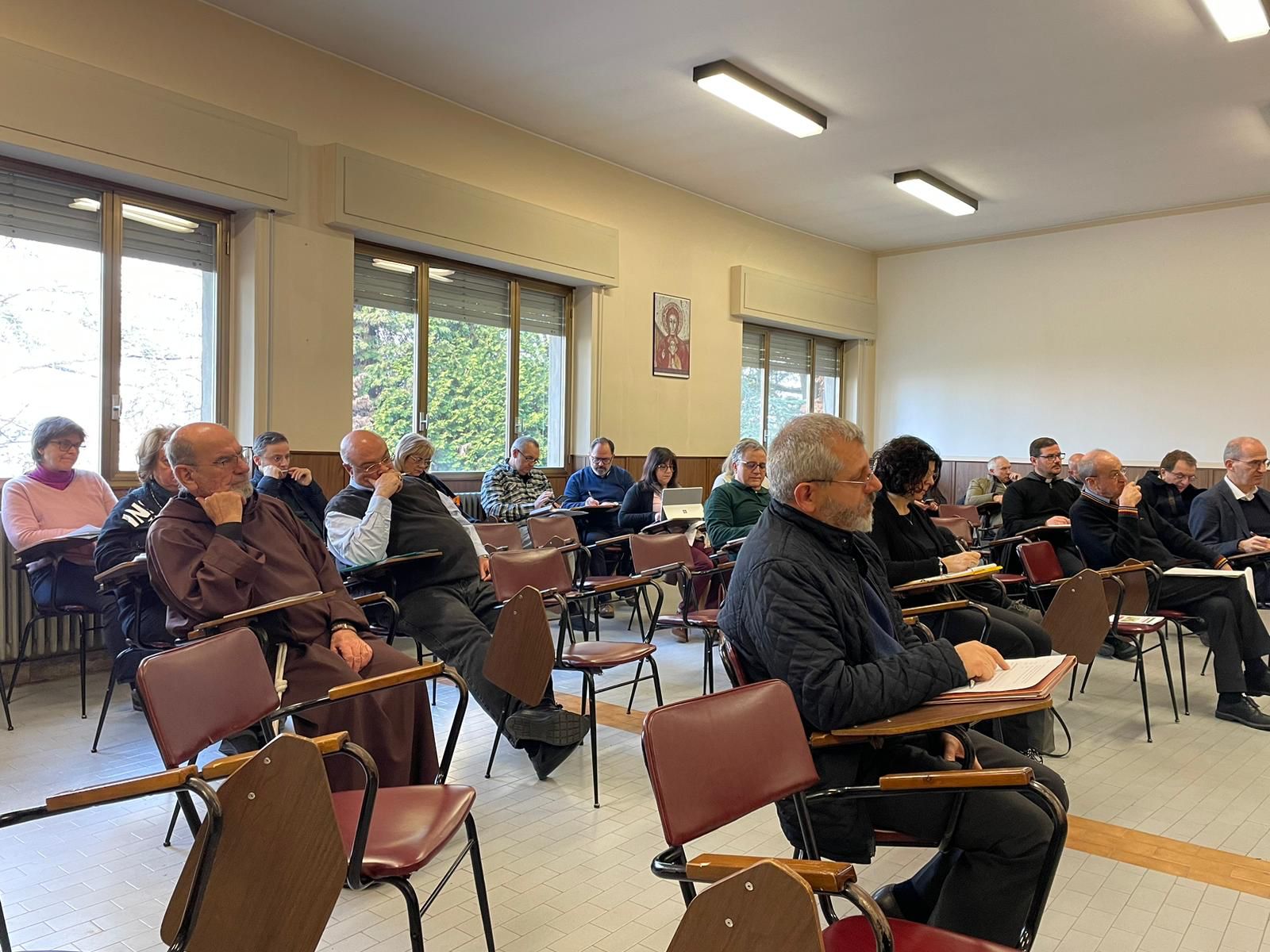 Veduta dell'assemblea al Convegno di Capiago presso la 